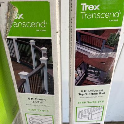 Trex Transcend top/bottom rails & baluster kit