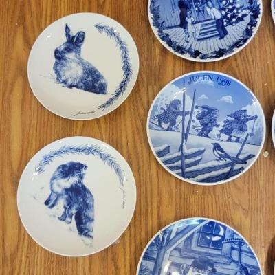 Lot of 14 Julen plates