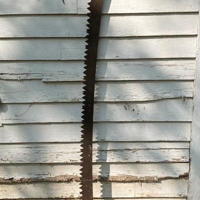 Vintage Two Man Saw