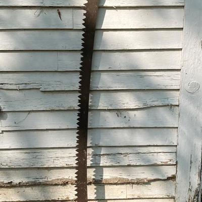Vintage Two Man Saw
