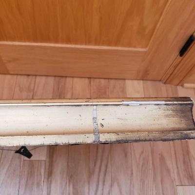 Vintage Gold Wooden Mirror (LLR-KD)