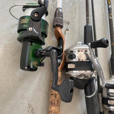 Fishing rods and reels