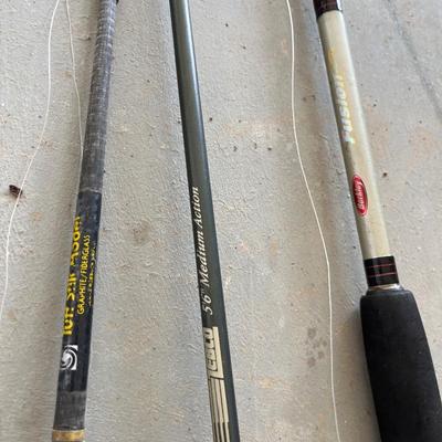 Fishing rods and reels