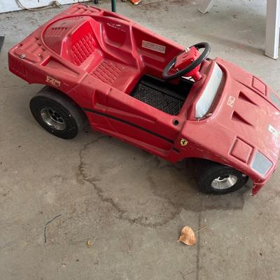 Battery operated Ferrari