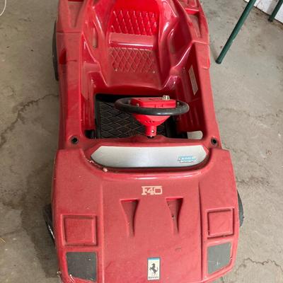 Battery operated Ferrari