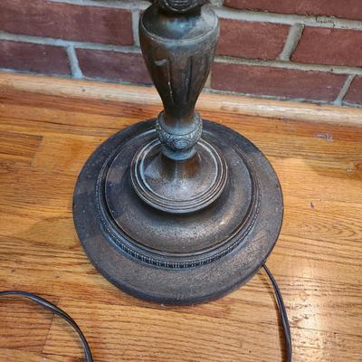 Vintage Metal Floor Lamp 53"