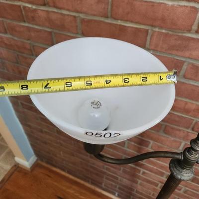 Vintage Metal Floor Lamp 53"