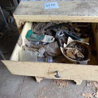 Vintage Steel Medical Cabinet