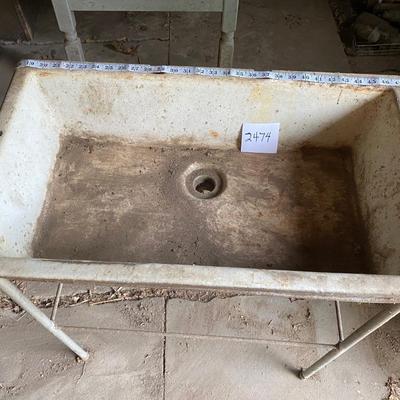 Vintage Sink on Stand