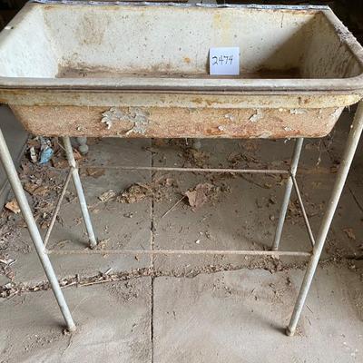 Vintage Sink on Stand