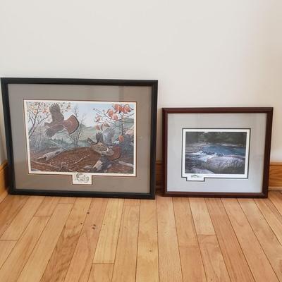 Pencil Signed & Numbered Fine Art Prints by D. Williams & D. Ravers (B2-KD)
