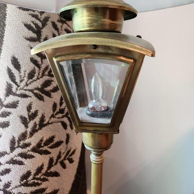 Dual Light Floor Lamp Foot and Hand Switch