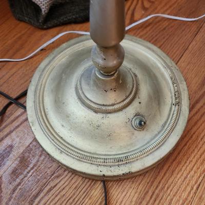 Dual Light Floor Lamp Foot and Hand Switch