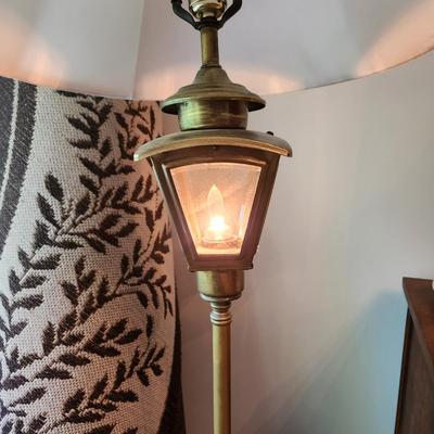 Dual Light Floor Lamp Foot and Hand Switch