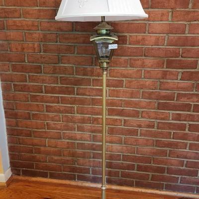 Dual Light Floor Lamp Foot and Hand Switch