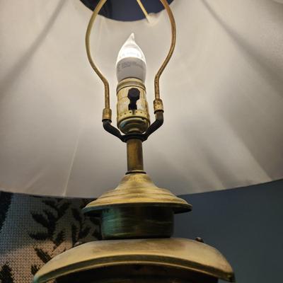 Dual Light Floor Lamp Foot and Hand Switch