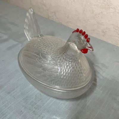 Lot 352 Crystal Hen on Nest