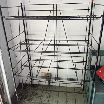 Metal shelf