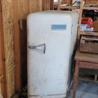 Vintage Kelvinator refrigerator