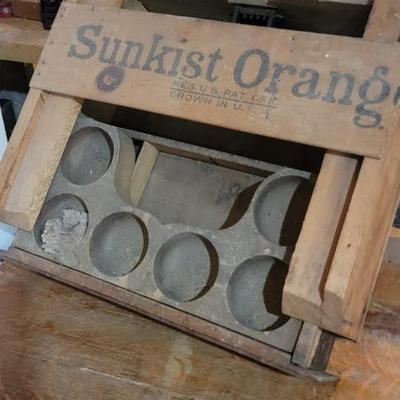Vintage Sunkist Orange crate