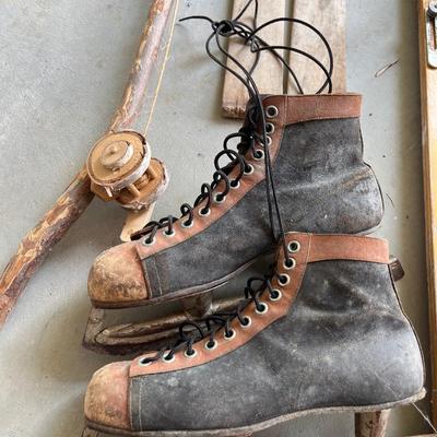 Vintage sporting goods package