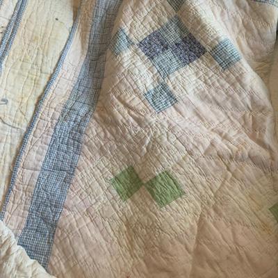 TWO Vintage Handmade Quilts