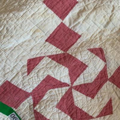 TWO Vintage Handmade Quilts