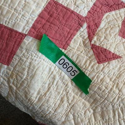 TWO Vintage Handmade Quilts