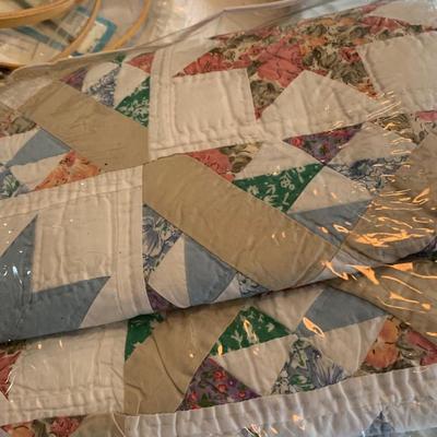 THREE Vintage Handmade Quilts