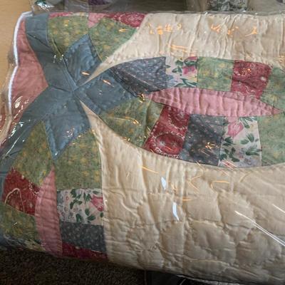 THREE Vintage Handmade Quilts