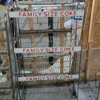 Vintage Family Size Coke rack