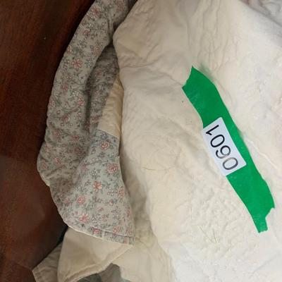 TWO Vintage Handmade Quilts