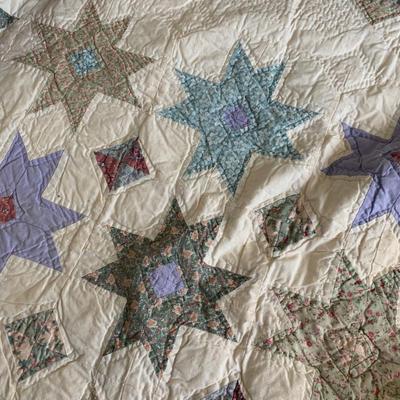 TWO Vintage Handmade Quilts