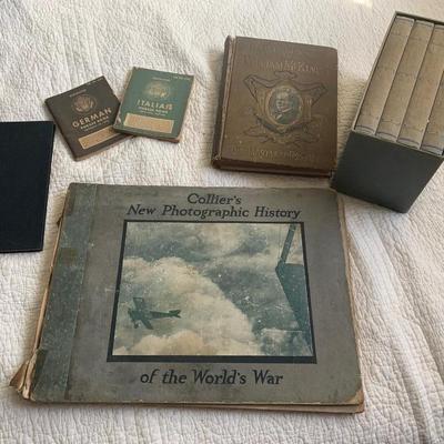 Antique Book Lot - Military & History