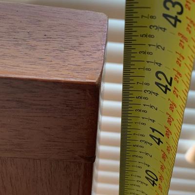 Thick Handmade Wood Headboard w/ Hollywood Metal Frame