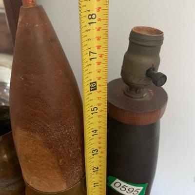 WWI Era Trench Art / Lamps
