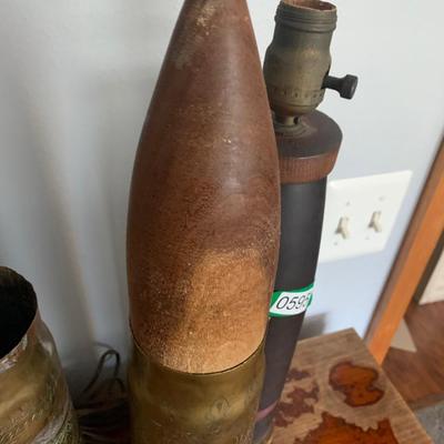 WWI Era Trench Art / Lamps