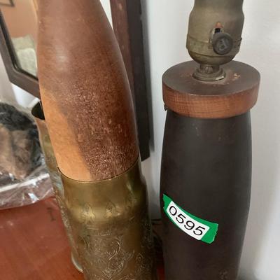 WWI Era Trench Art / Lamps
