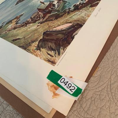 Mid Century Prints Lot