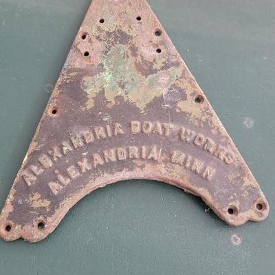 Vintage boat items