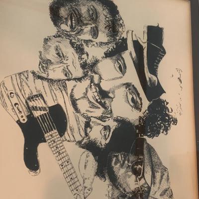 Vintage Framed Art Lot