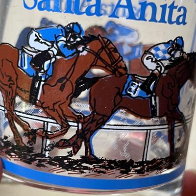 Lot 363 Santa Anita Glass