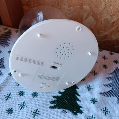 SNOOWMAN WITH LIGHT UP TREE, MOTION DETECTOR SANTA AND MORE