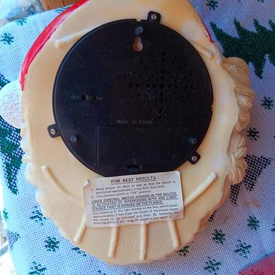 SNOOWMAN WITH LIGHT UP TREE, MOTION DETECTOR SANTA AND MORE