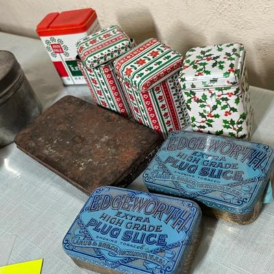 Lot 364 Lot of Tins