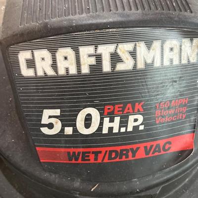 Craftsman wet/dry vac