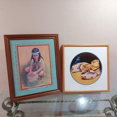 SIGNED AND NUMBERED "INDIGO & HIGH TOPS" BY MARY B HUNT