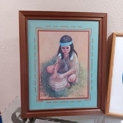 SIGNED AND NUMBERED "INDIGO & HIGH TOPS" BY MARY B HUNT