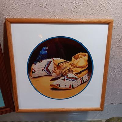 SIGNED AND NUMBERED "INDIGO & HIGH TOPS" BY MARY B HUNT