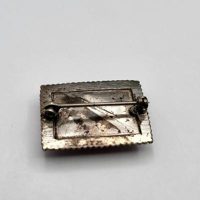 Vintage Pins & Porcelain Trinket Dish